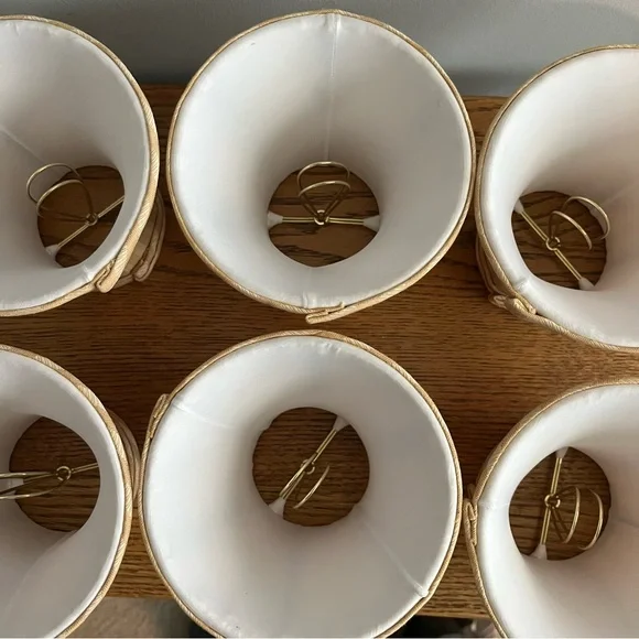 Set of 6 Chandelier Lampshades - Picture 6 of 6